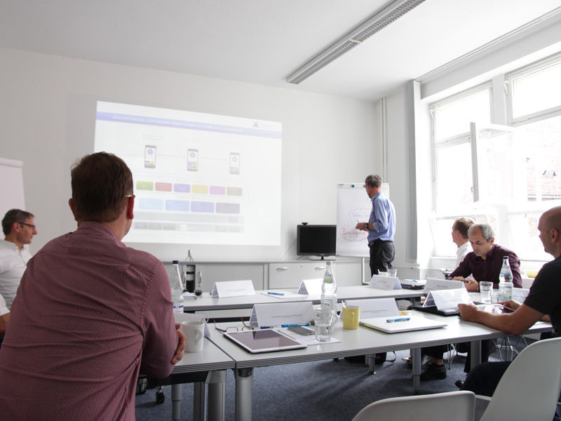 During the workshop goals and strategies of the futuristic cooperation are discussed together.  PROMOS kooperiert mit Tubus System