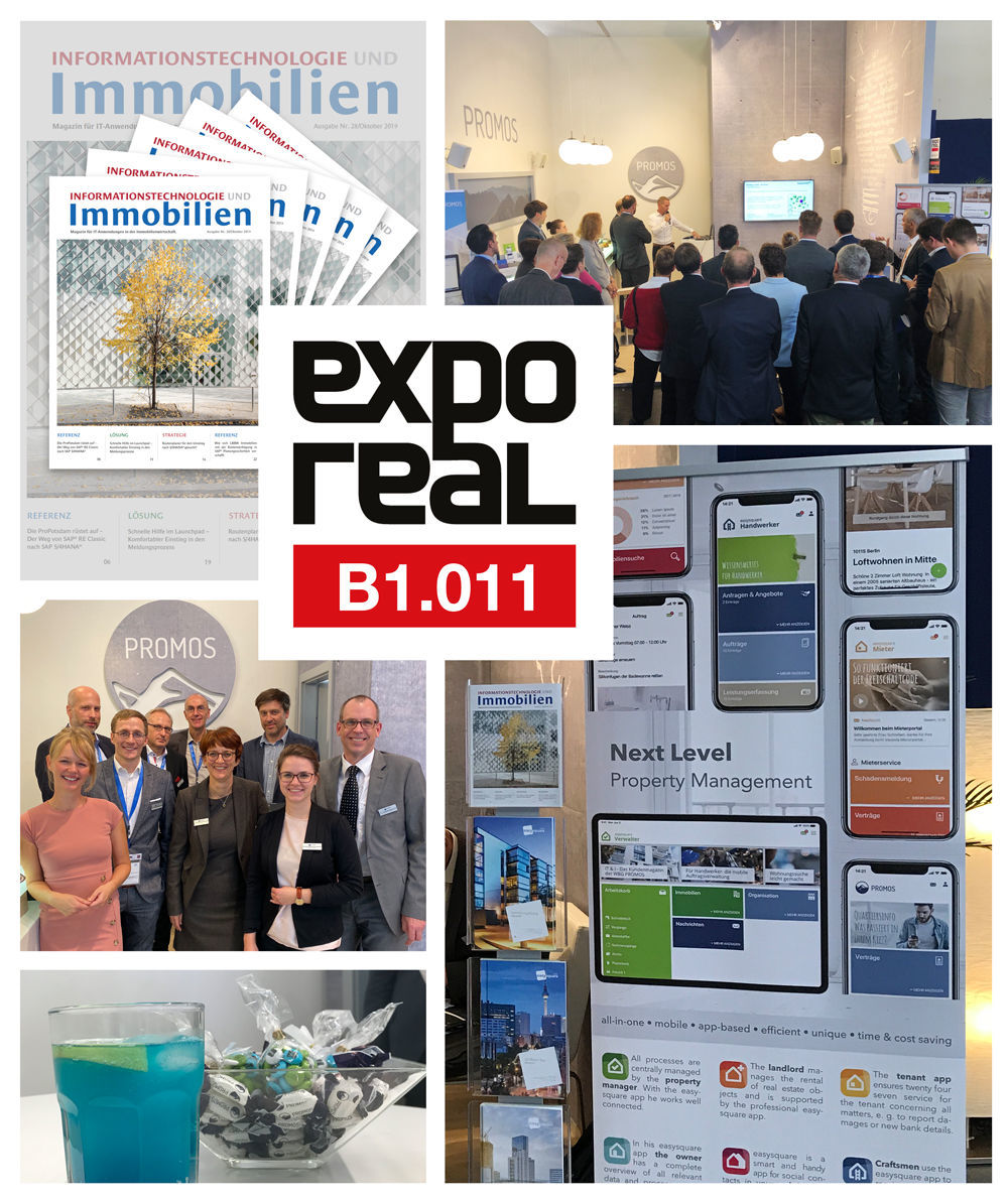 A look at three exciting days of EXPO REAL 2019. PROMOS consult präsentiert digitale Innovationen auf der EXPO REAL 2019